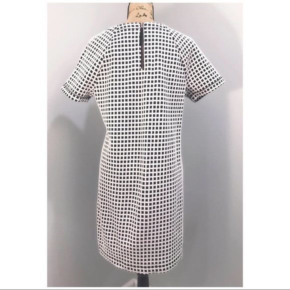 ❌SOLD❌Lou & Grey Black & White Grid Print Dress - Picture 2 of 3